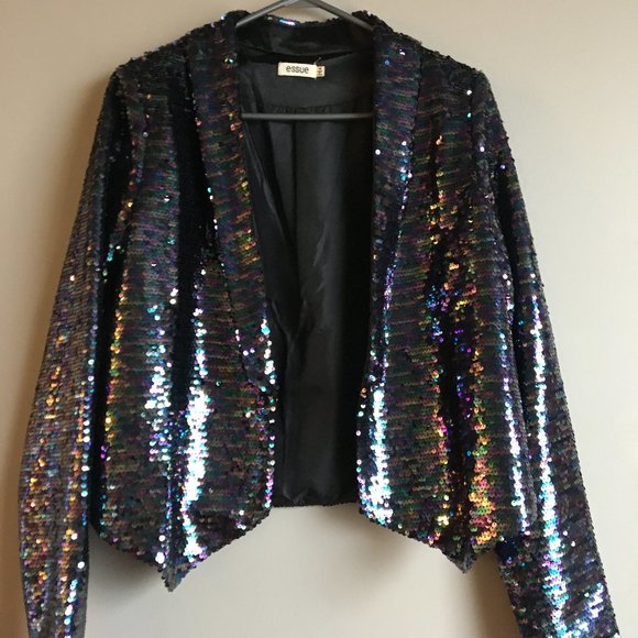 Sequin Blazer - Picture 1 of 2